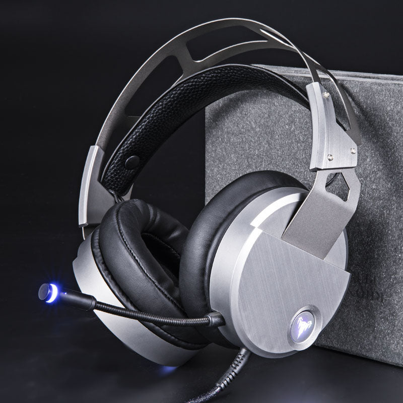 HELLCRACK VK0 USB 7.1 Gaming Headphone Wired Headset with Mic for PC Cell Phone PS4 Xbox One Laptop HELLCRACK VK0 USB 7.1 Gaming Headphone Wired Headset with Mic for PC Cell Phone PS4 Xbox One Laptop